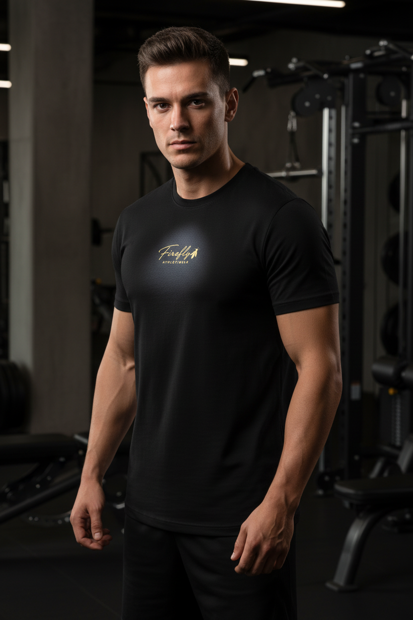 Firefly Signature Performance T-Shirt | Premium Gym & Lifestyle Tee